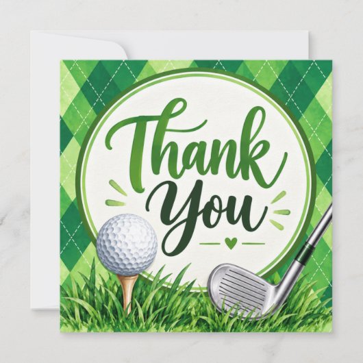 Golf Par-Fect Green Argyle (Vorderseite)