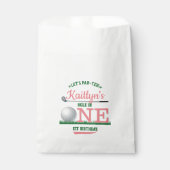 Golf PAR-T-SHIRT 1. Geburtstag Geschenktütchen (Vorderseite)
