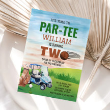 Golf PAR-T-SHIRT 2. Geburtstag