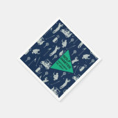 Golf Par-T-Shirt Papier Napkins Serviette (Ecke)