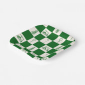 Golf Par T-Shirt Pappteller (Gewinkelt)