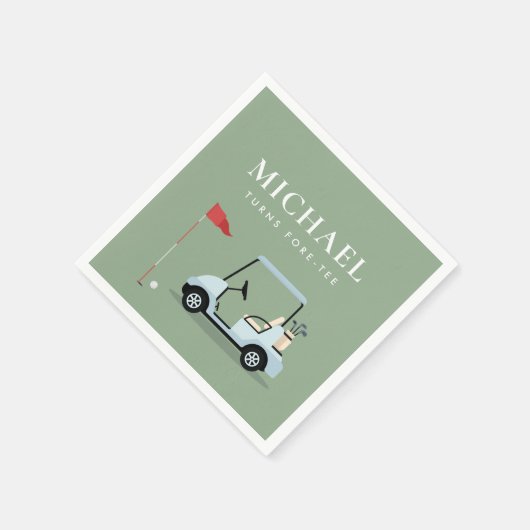 Golf Par-tee Napkins Serviette (Ecke)