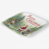 Golf Par tee Party Weihnachten Weihnachten lustig Pappteller (Gewinkelt)