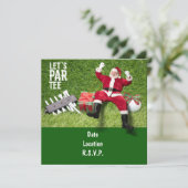 Golf Par Tee Party Weihnachtsfeier (Stehend Vorderseite)