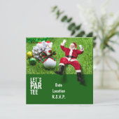 Golf Par Tee Party Weihnachtsfeier (Stehend Vorderseite)