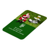 Golf Par Tee Party Weihnachtsfeier Magnet (Linke Seite)
