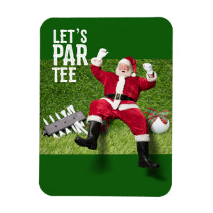 Golf Par Tee Party Weihnachtsfeier Magnet