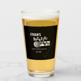 Golf Party - Bachelor Party Golfers Classic Glas