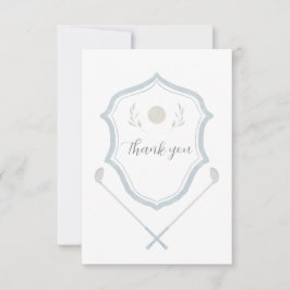 Golf Party Danke Karte