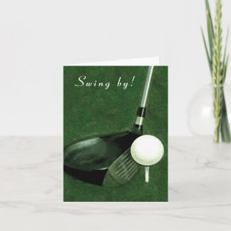 Golf Party Einladung