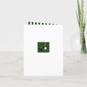 Golf Party Einladung (Rückseite)