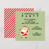 Golf-Party Einladungen (Vorne/Hinten)