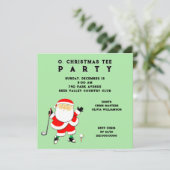 Golf-Party Einladungen (Stehend Vorderseite)