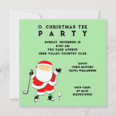 Golf-Party Einladungen (Vorderseite)