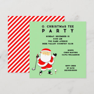 Golf-Party Einladungen