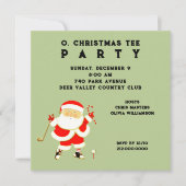 Golf-Party Einladungen (Vorderseite)