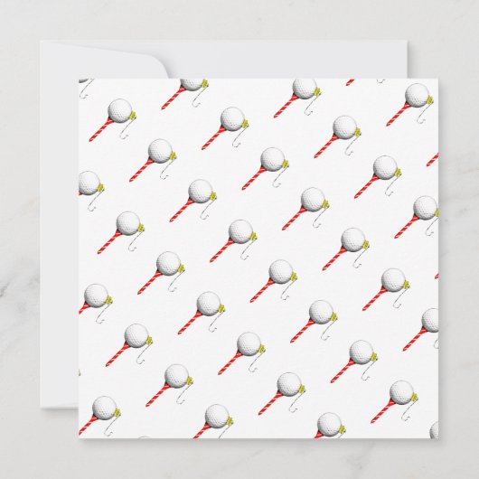 Golf-Party Einladungen (Rückseite)