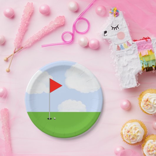 Golf Party Pappteller (Party)