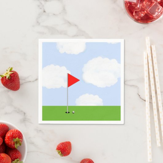 Golf Party Serviette (Beispiel)