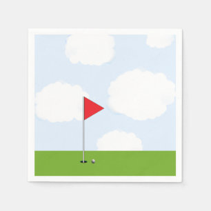 Golf Party Serviette