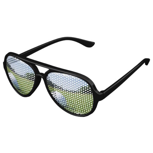 Golf Partybrille (Schrägansicht)