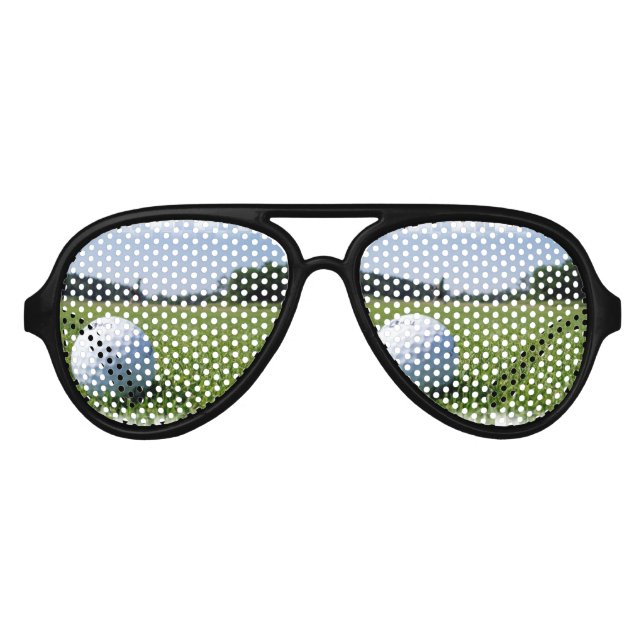 Golf Partybrille (Vorderseite)