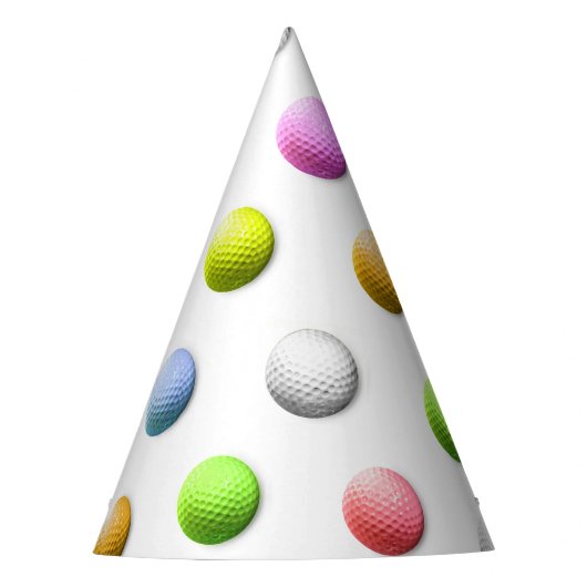 Golf Partyhütchen (Vorderseite)