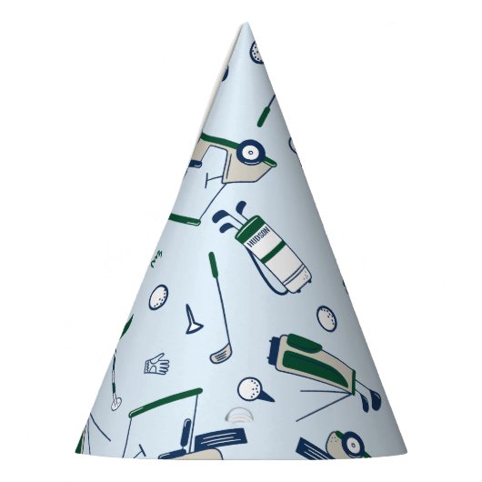 Golf Pattern Partyhütchen (Links)