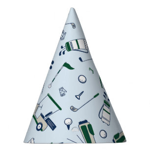 Golf Pattern Partyhütchen