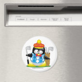 Golf Penguin Magnet (In Situ (Geschirrspüler))