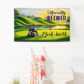 Golf-Pensionierung Banner (Insitu)