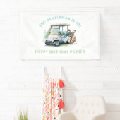 Golf Personalisiert Adult Geburtstagsparty Banner (Insitu)