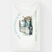 Golf Personalisiert Adult Geburtstagsparty Banner (Vertikal)