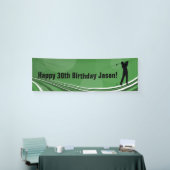 Golf Personalisiert Birthday Banner (Messeveranstaltung)