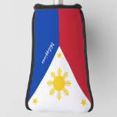 Golf Philippinen & Flag / Golf Clubs Covers Golf Headcover (Rotieren 90)