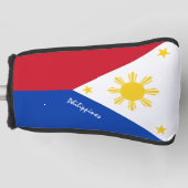 Golf Philippinen & Flag / Golf Clubs Covers Golf Headcover (Vorderseite)