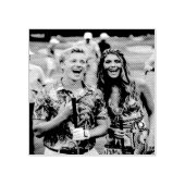 Golf Photo Customize Personalize Gummistempel (Prägung)