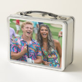 Golf Photo Customize Personalize Metall Brotdose (Rückseite)
