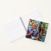 Golf Photo Customize Personalize Notizblock (Innenseite)