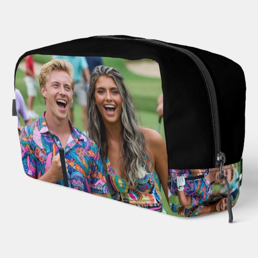 Golf Photo Customize Personalize Waschbeutel (Rechte Ecke)