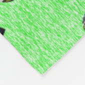 Golf Picture Logo, groß Fleecedecke (Ecke)