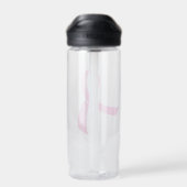 Golf Pink Ribbon Brustkrebs Bewusstsein Trinkflasche (Rückseite)