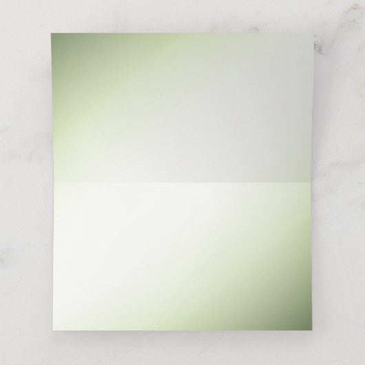 Golf-Platzkarten Platzkarte (Innenseite Aufgefaltet)