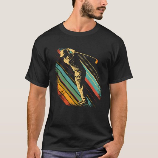 Golf Player 80s Look friend T-Shirt (Vorderseite)