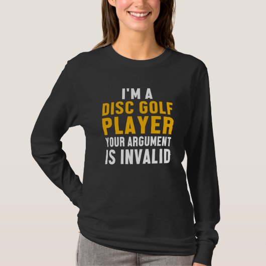 Golf Player Argument Golfer Funny Golfspiel T-Shirt (Vorderseite)