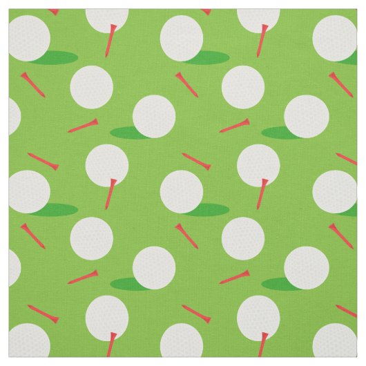Golf Player Balls, T-Shirts und Spaß Stoff (Muster)