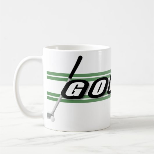 Golf Player Design Kaffeetasse (Links)