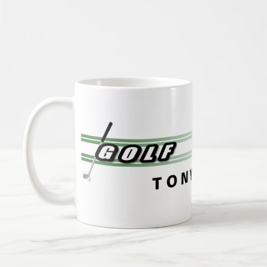 Golf Player Design Kaffeetasse (Links)