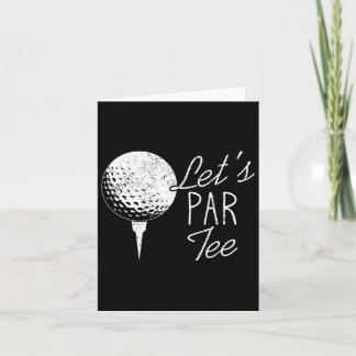 Golf Player Funny Golfer Zitat Great Golfschläger  Karte