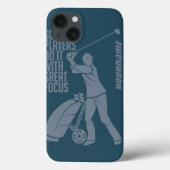 GOLF PLAYER-Gehäuse Case-Mate iPhone Hülle (Rückseite)